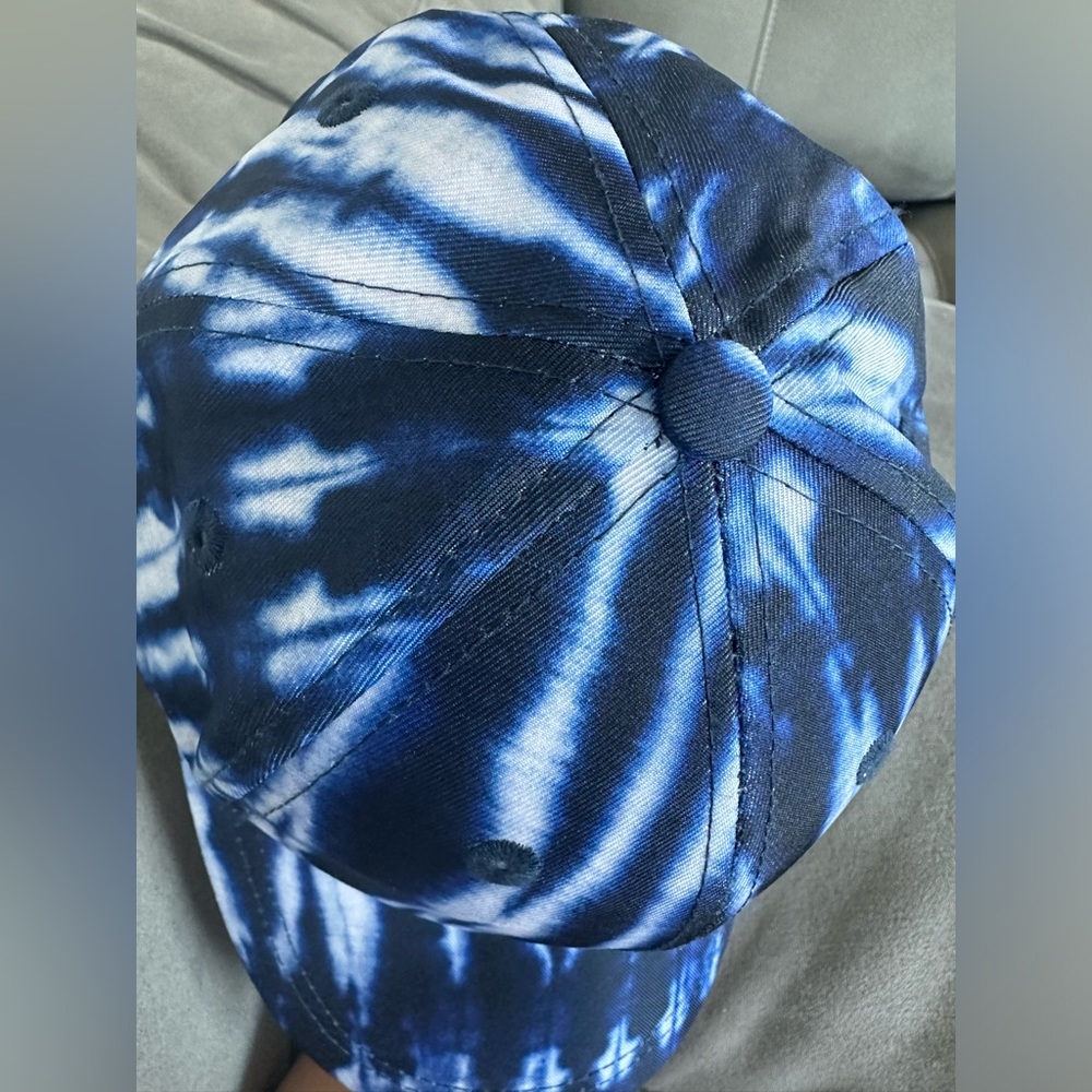 Molo Sebastian Smiley Hat Tie Dye Vertical baseball Hat Size S-M New! - Picture 14 of 14